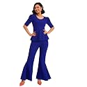 barcino Women Peplum TopBell Bottoms