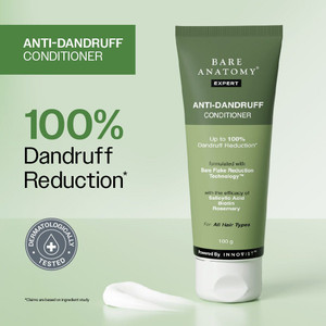 bare anatomy anti-dandruff hair conditioner with rosemary biotin  salicylic acid 100 g