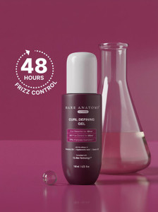 bare anatomy curl defining gel - for shiny curls  curl retention  2x frizz protection hair styler 140 ml