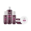 Bare Anatomy Curl Defining Shampoo + Hair Mask + Leave-In Conditioner + Gel | Curl Retention &amp; 2X Frizz Protection | Coconut Oil, Hyaluronic Acid &amp; Castor Oil | 250ml + 250g + 140ml + 140ml