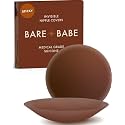 Bare Babe Reusable Silicone Nipple Covers - Waterproof, Nude, 5 Shades - Sticky Breast Stickers for Strapless Dress