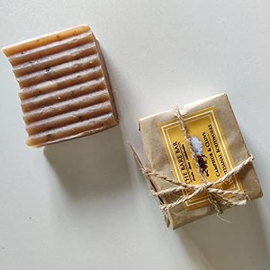 camphor and clove soap bar - 100 gm  natural amp organic handmade bathing soap for men and women  paraben and sulphate free  vegan soap with essential oils