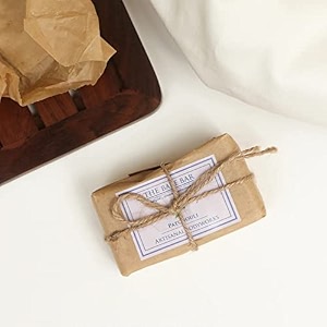 the bare bar patchouli soap bar - 100 gm  natural amp organic handmade bathing soap for men and women  paraben and sulphate free  vegan soap with essential oils