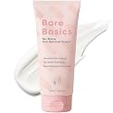 Bare Basics Hair Removal Cream, No Shave Hair Remover for Women, Works in 5 Minutes for Sensitive Skin, Gentle Formula with Vitamin E &amp; Vitamin B5, Moisturizer and Nurtures Skin, 150ML/5.29FL OZ (1)