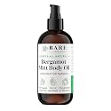 BARE BOTANICS 8oz Bergamot Mint Hydrating Body Oil - For Hair Skin &amp; Nails