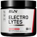 BARE PERFORMANCE NUTRITION BPN Electrolytes Hydration Drink Mix | Sugar Free Electrolyte Powder | 500mg Sodium per Serving | Naturally Sweetened | Strawberry, 50 Servings