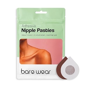 bare wear nipple pasties waterproof amp sweat-proof safe to use directly on skin