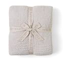 Barefoot Dreams CozyChic Throw Stone 5434x7234