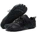 MIFAWA Barefoot Shoes Men Wide Toe Box Zero Drop Water Shoes Men for Gym Workout Minimalist Weightlifting Cross-Trainer Running Hike Grounded Footwear