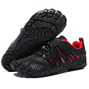 MIFAWA Barefoot Shoes Men Wide Toe Box Zero Drop Water Shoes Men for Gym Workout Minimalist Weightlifting Cross-Trainer Running Hike Grounded Footwear