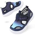 BARERUN Kids Water Shoes Boys Girls Barefoot Aqua Socks for Swim Surf Pool Beach Sport Lightweight Breathable Sandal Athletic Slip-On Sneaker for Toddler Outdoor Indoor