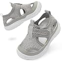 BARERUN Kids Water Shoes Boys Girls Barefoot Aqua Socks for Swim Surf Pool Beach Sport Lightweight Breathable Sandal Athletic Slip-On Sneaker for Toddler Outdoor Indoor