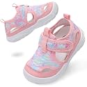 BARERUN Kids Water Shoes Boys Girls Barefoot Aqua Socks for Swim Surf Pool Beach Sport Lightweight Breathable Sandal Athletic Slip-On Sneaker for Toddler Outdoor Indoor