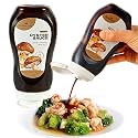 BareTable Oyster Sauce, Matsutake Vegan Oyster Sauce for Cooking, Low Sodium, Non-GMO, No Preservatives/MSG, Stir-frying, Marinating, and Dipping Sauces, 13 Oz Smart Squeeze Bottle