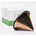 Barista Warrior Reusable Coffee Filter, Pour Over Dripper, Copper