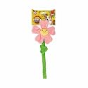 BarkButler x Fofos Flower Dog Rope Toy, Pink|Small - Medium (5-10kg)|Crinkle Paper Inside|Rope Stem|Squeaker Less|for All Dog Breeds|Play, Chew, Fetch