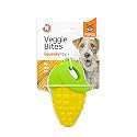 BarkButler x Fofos Vegi-Bites Corn Loud Squeaky Dog Toy, Yellow(S)|X-Small-Small Dogs(0-10kgs)|Good for Teeth&amp;Gums|Floats on Water|Soft Foam&amp;Durable TPR Mix|for All Dog Breeds