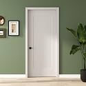 BARNSMITH 36x84 in 1-Panel White Primed Interior Door Panel