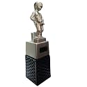 BARRAID Bonny Boy Silver Manneken PIS Whiskey & Wine Dispenser – 500ml Battery Operated Beverage Decanter | Funny Bar Accessory & Automatic Liquor Pourer | Ideal Gift for Husband, Boyfriend, or Boss