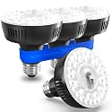 Barrina OG11A Grow Light Bulbs for Indoor Plant, 5000K 11W, 4 Packs, Black