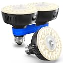 Barrina OG11A Grow Light Bulbs for Indoor Plant, 4000K 11W, 3 Packs, Black