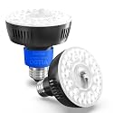 Barrina OG11A Grow Light Bulbs for Indoor Plant, 5000K 11W, 2 Packs, Black
