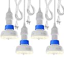 Barrina Orbgrow OG11D Grow Light Bulbs with Base, 4000K 11W, 4 Packs, White