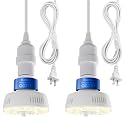 Barrina Orbgrow OG11D Grow Light Bulbs with Base, 4000K 11W, 2 Packs, White