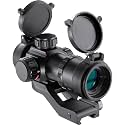 Barska Red Dot Sight – Compact Reflex Optic Scope with Adjustable Brightness for Rifles, Shotguns, Handguns, and Crossbows