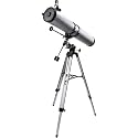 Barska Starwatcher 900x114mm 675 Power Reflector Telescope with Equatorial Mount, 3x Barlow Lens, Moon Filter