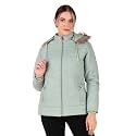 Barstow Women's Puffer Regular Fit Bomber Jacket For Winter Wear | Hood Neck | Full Sleeve | Zipper |