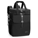 Bartender Bag, Leakproof Travel Bartender Kit Backpack for Carrying Bar Kit, Portable Bar Bag for Cocktail Shaker and 8 Wine Bottle, Professional Mixology Gift, Picnic Cooler Bag (Backpack Only)
