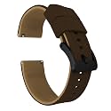 BARTON Elite Silicone Watch Bands - Quick Release - Choose Strap Color &amp; Buckle Color (Stainless Steel, Black PVD or Gunmetal Grey) - 18mm, 20mm, 22mm &amp; 24mm Watch Straps