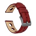 Barton Racing &amp; Rally Horween Leather Straps with Integrated Quick Release Spring Bars - Watch Bands