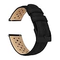 Barton Racing &amp; Rally Horween Leather Straps with Integrated Quick Release Spring Bars - Watch Bands