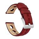 Barton Racing &amp; Rally Horween Leather Straps with Integrated Quick Release Spring Bars - Watch Bands