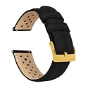 Barton Racing &amp; Rally Horween Leather Straps with Integrated Quick Release Spring Bars - Watch Bands