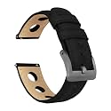 Barton Racing &amp; Rally Horween Leather Straps with Integrated Quick Release Spring Bars - Watch Bands