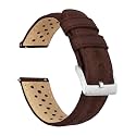 Barton Racing & Rally Horween Leather Straps with Integrated Quick Release Spring Bars - Watch Bands