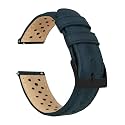Barton Racing &amp; Rally Horween Leather Straps with Integrated Quick Release Spring Bars - Watch Bands
