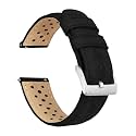 Barton Racing &amp; Rally Horween Leather Straps with Integrated Quick Release Spring Bars - Watch Bands