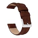 Barton Racing &amp; Rally Horween Leather Straps with Integrated Quick Release Spring Bars - Watch Bands