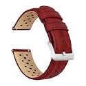 Barton Racing &amp; Rally Horween Leather Straps with Integrated Quick Release Spring Bars - Watch Bands