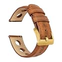 Barton Racing &amp; Rally Horween Leather Straps with Integrated Quick Release Spring Bars - Watch Bands