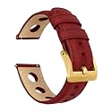 Barton Racing &amp; Rally Horween Leather Straps with Integrated Quick Release Spring Bars - Watch Bands