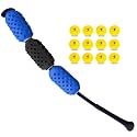 Baseball & Softball Swing Trainer and 12 Durable Foam Balls, Boost Your Bat Speed By Up to 20+ MPH, Unlock Swing Speed Increases. Great Gift for Baseball and Softball