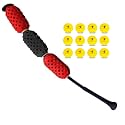 Baseball &amp; Softball Swing Trainer and 12 Durable Foam Balls, Boost Your Bat Speed By Up to 20+ MPH, Unlock Swing Speed Increases. Great Gift for Baseball and Softball