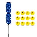 Baseball & Softball Swing Trainer and 12 Durable Foam Balls, Boost Your Bat Speed By Up to 20+ MPH, Unlock Swing Speed Increases. Great Gift for Baseball and Softball