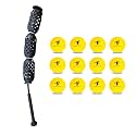 Baseball &amp; Softball Swing Trainer and 12 Durable Foam Balls, Boost Your Bat Speed By Up to 20+ MPH, Unlock Swing Speed Increases. Great Gift for Baseball and Softball