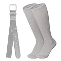 Baseball Belt and Baseball Socks Combo Set for Youth and Adult Available in 20 Colors